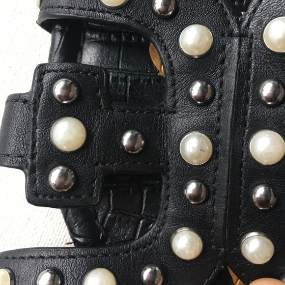 Sam Edelman Bay embellished slip on sandals Size 9.5 - Picture 10 of 13